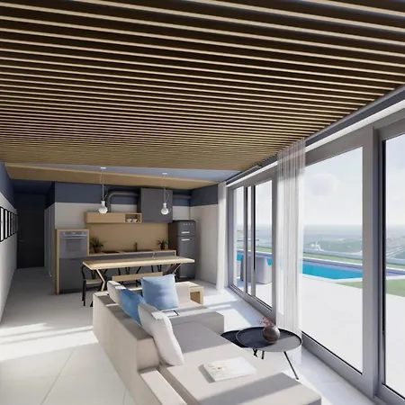 度假居 Theros I & Ii Lefkada Houses - Happy